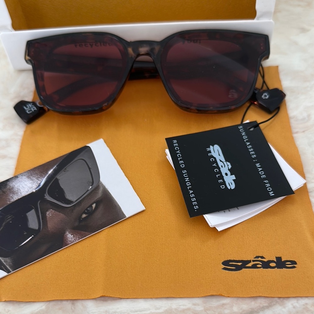 COPY - Szade Recycled Sunglasses - Tortoise Shell